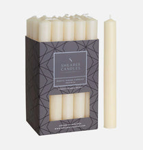 Load image into Gallery viewer, Cream Ivory Rustic Baton Dinner Candle
