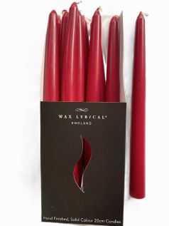 Taper Red Dinner Candle